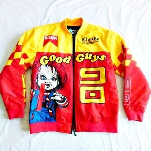 Chucky Good Guys Varsity Jacket Universal Studios Official Size Large